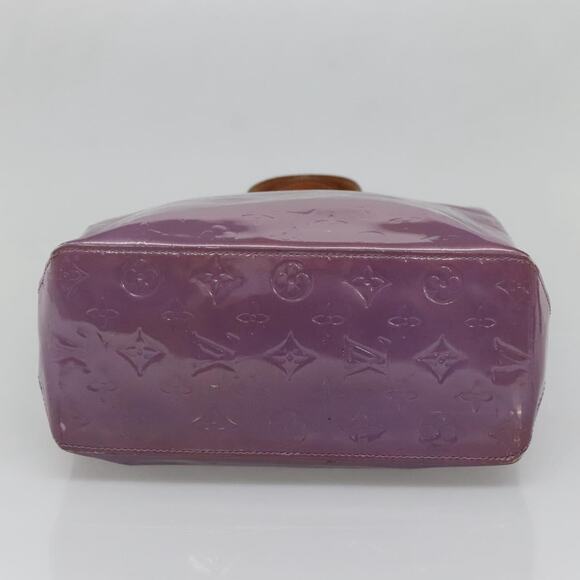 LOUIS VUITTON Monogram Vernis Reade MM Hand Bag Viole M91087 - Picture 9 of 12